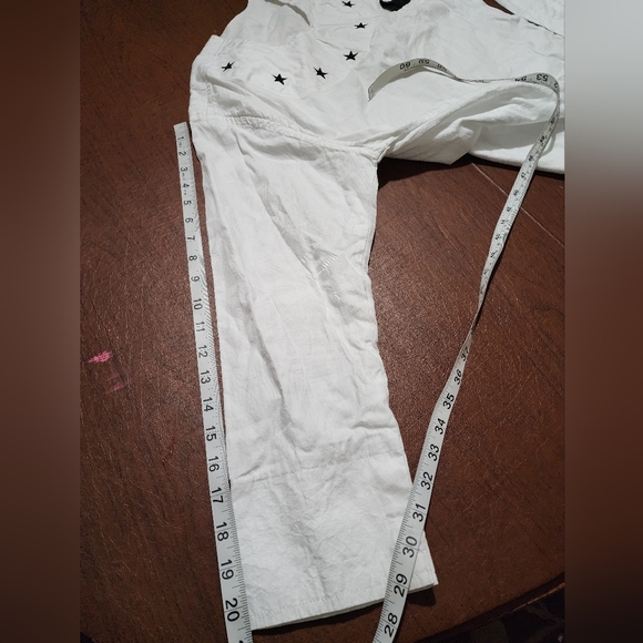 NWOT ... White Star-Embroidered Men's Kurtas Top - Picture 6 of 8